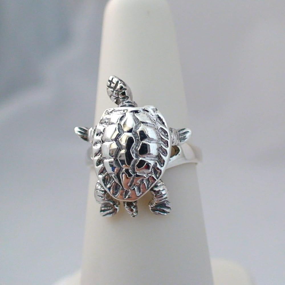 SILVER925 TURTLE DESIGN RING/シルバー/リング Amazon.com: FashionJunkie4Life Sterling Silver Turtle Ring